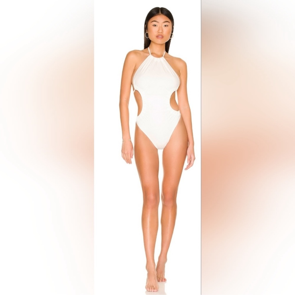 OW Collection Ocean Swimsuit | White